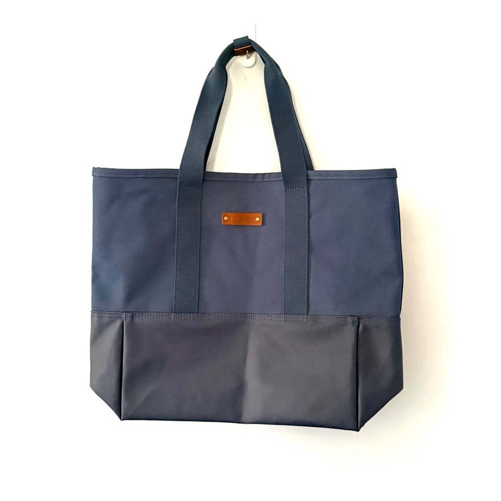 L.L Bean Boat Bag Nor'Easter Tote Blue Open Top SOLD OUT ONLINE